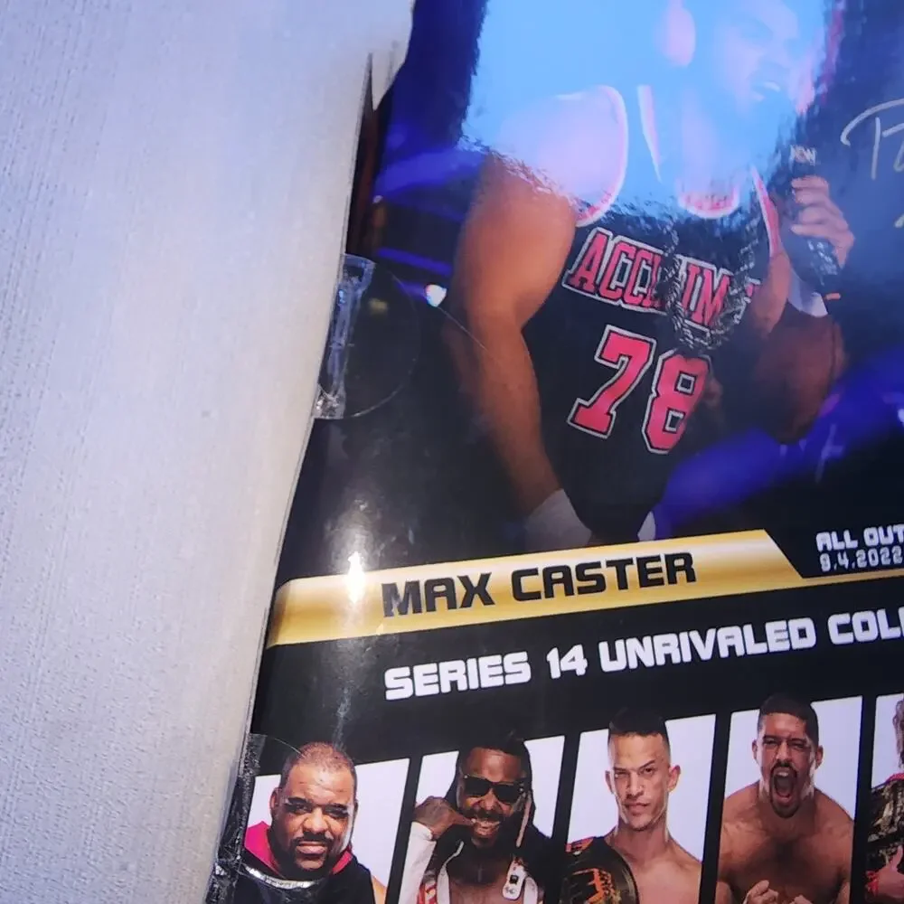 Max Caster AEW unrivaled collection #129 series 14